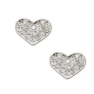 “Dainty” Heart Studs by Park Lane